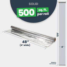 Load image into Gallery viewer, Solid Radiant Barrier Foil - 4&#39; x 125&#39; (500 sq ft)
