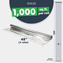 Load image into Gallery viewer, Solid Radiant Barrier Foil - 4&#39; X 250&#39; (1000 sq ft)
