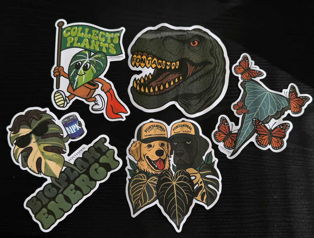 Fontanimal Sticker Pack